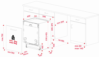 картинка Посудомоечная машина Teka DFI 46700 