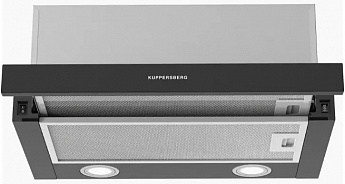 картинка Кухонная вытяжка Kuppersberg SLIMHIT 50 B черная  картинка Кухонная вытяжка Kuppersberg SLIMHIT 50 B черная