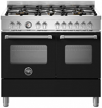 картинка Комбинированная кухонная плита Bertazzoni MAS106L2ENET чёрный  картинка Комбинированная кухонная плита Bertazzoni MAS106L2ENET чёрный
