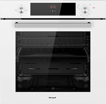 картинка Газовый духовой шкаф Weissgauff WGO 702 D WHITE GLASS 