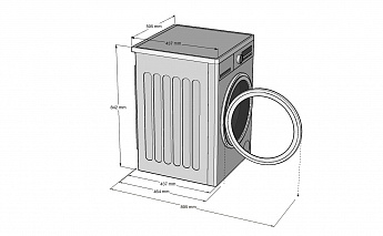 картинка Стиральная машина Korting KWM 44D1460  картинка Стиральная машина Korting KWM 44D1460