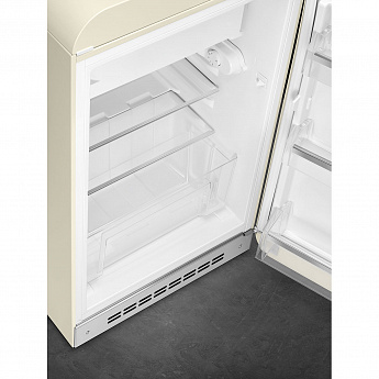 картинка Отдельностоящий холодильник Smeg FAB10RCR6 кремовый  картинка Отдельностоящий холодильник Smeg FAB10RCR6 кремовый