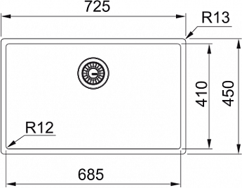 картинка Кухонная мойка Franke BXM 210/110-68 F-INOX 