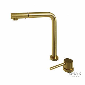 картинка Смеситель Emar ЕС - 7027 PVD Golden  картинка Смеситель Emar ЕС - 7027 PVD Golden