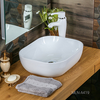 картинка Раковина Melana MLN-A419, белый 