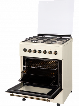 картинка Газовая кухонная плита Nord GE 6064 YR бежевый 
