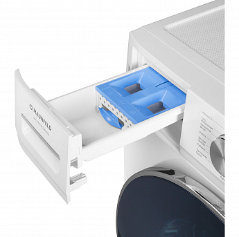 картинка Стиральная машина с инвертором Maunfeld MFWM1410WH02  картинка Стиральная машина с инвертором Maunfeld MFWM1410WH02