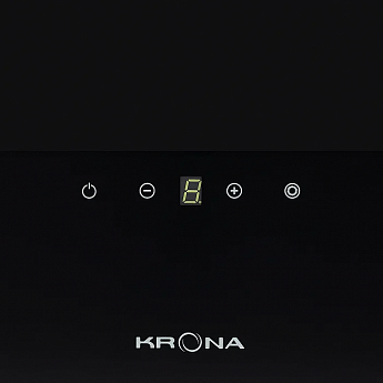 картинка Кухонная вытяжка Krona DOMENIKA 600 BLACK S  картинка Кухонная вытяжка Krona DOMENIKA 600 BLACK S