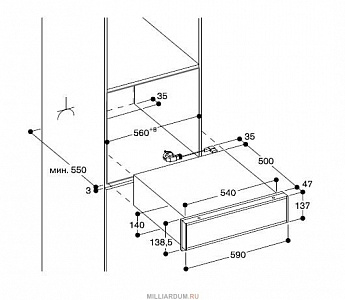 картинка Ящик для вакуумирования Gaggenau DV461100 антрацит 
