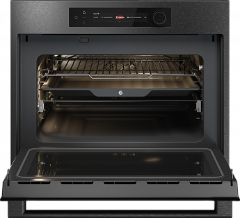 картинка Электрический духовой шкаф с функцией СВЧ Asko OCM64BSH черный 