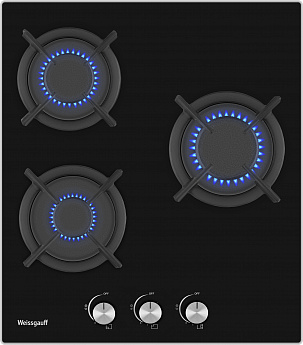 картинка Газовая варочная панель Weissgauff HG 430 BGH 