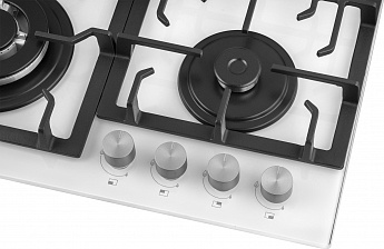 картинка Газовая варочная панель Weissgauff HGG 641 WGSV Nano Glass 
