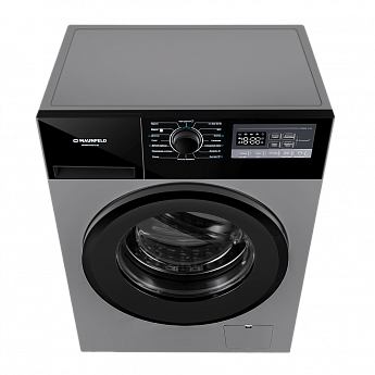 картинка Стиральная машина с паром Maunfeld MFWM1410STSL03  картинка Стиральная машина с паром Maunfeld MFWM1410STSL03