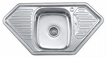 картинка Мойка для кухни Premial 9550B матовая (0,8мм) 
