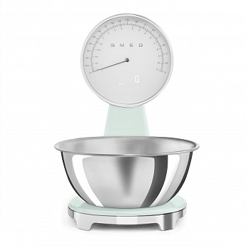 картинка Кухонные весы Smeg KSF01PBWW  картинка Кухонные весы Smeg KSF01PBWW