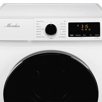 картинка Стиральная машина Monsher MWM 420 BLANC  картинка Стиральная машина Monsher MWM 420 BLANC
