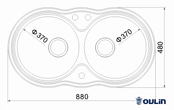 картинка |Discount| Мойка для кухни Oulin OL-362 