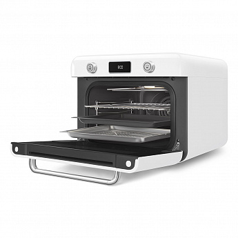 картинка Мини-печь с паром Smeg COF01WHEU белый  картинка Мини-печь с паром Smeg COF01WHEU белый