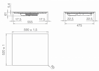 картинка Индукционная варочная панель Elica PRIMIS 603 BL 