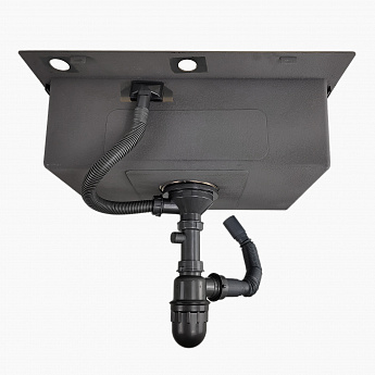 картинка Комплект Emar PVD DARK (мойка и дозатор)  картинка Комплект Emar PVD DARK (мойка и дозатор)