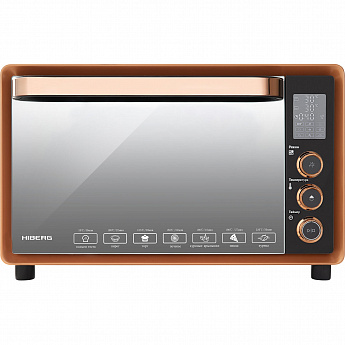 картинка Мини-печь Hiberg PR 400 GOLD MOON  картинка Мини-печь Hiberg PR 400 GOLD MOON