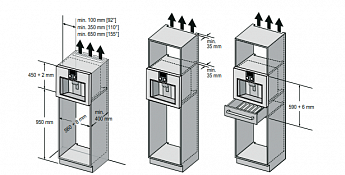картинка Кофемашина встраиваемая Gaggenau CMP250112 нержавеющая сталь 