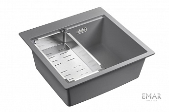картинка Мойка для кухни Emar Quartz EMQ-1520.Q  картинка Мойка для кухни Emar Quartz EMQ-1520.Q
