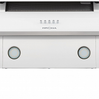 картинка Кухонная вытяжка Krona IRIDA 600 WHITE PUSH BUTTON  картинка Кухонная вытяжка Krona IRIDA 600 WHITE PUSH BUTTON