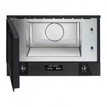 картинка Микроволновая печь Smeg MP122B3  картинка Микроволновая печь Smeg MP122B3