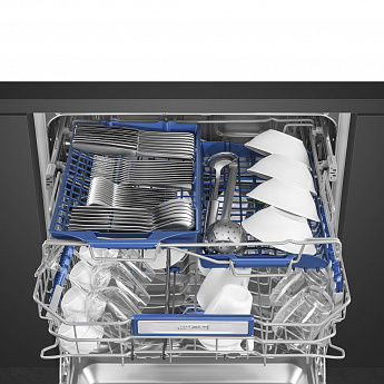 картинка Посудомоечная машина Smeg STL323BQLH  картинка Посудомоечная машина Smeg STL323BQLH