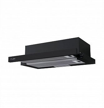 картинка Кухонная вытяжка Lex HOGAN 600 BLACK  картинка Кухонная вытяжка Lex HOGAN 600 BLACK