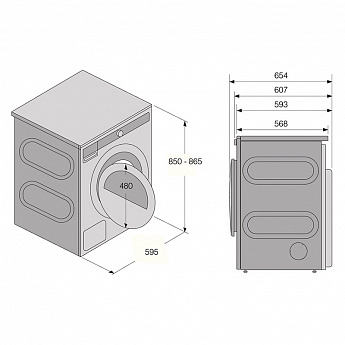 картинка Сушильная машина Asko TDC1781H.W.Р  картинка Сушильная машина Asko TDC1781H.W.Р