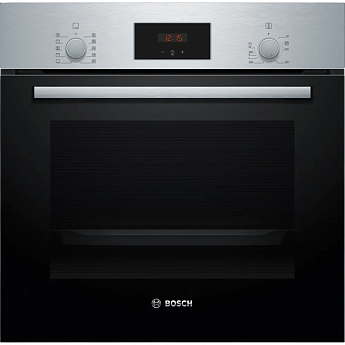 картинка Электрический духовой шкаф Bosch HBF512BS1T нержавеющая сталь  картинка Электрический духовой шкаф Bosch HBF512BS1T нержавеющая сталь