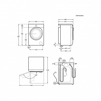картинка Стиральная машина с паром Aeg LFR95146SUE 