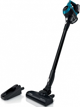 картинка Пылесос вертикальный Bosch BBS611LAG синий  картинка Пылесос вертикальный Bosch BBS611LAG синий