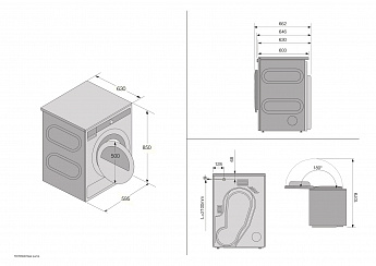 картинка Комплект Asko Style 18 (W5114CXLW, T509HRW, DC7774 V.W) 