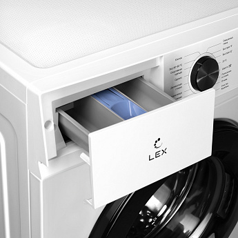 картинка Узкая стиральная машина с паром Lex LWM06010BLIDSMALL 
