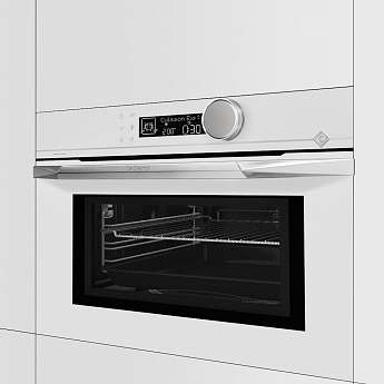 картинка Микроволновая печь De Dietrich DKC4536W Eternal White  картинка Микроволновая печь De Dietrich DKC4536W Eternal White