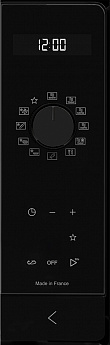 картинка Микроволновая печь De Dietrich DME4310B Infinite Black  картинка Микроволновая печь De Dietrich DME4310B Infinite Black