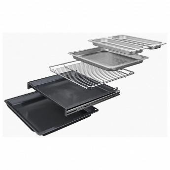 картинка Электрический духовой шкаф с функцией пароварки Bosch CSG958DB1 