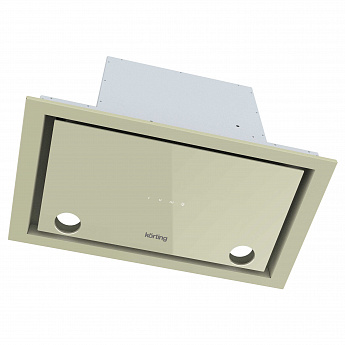 картинка Кухонная вытяжка Korting KHI 6777 GB слоновая кость 