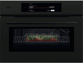 картинка Электрический духовой шкаф с функцией СВЧ Aeg NKK9N821T 