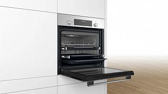 картинка Электрический духовой шкаф Bosch HBJ558YS3Q нержавеющая сталь  картинка Электрический духовой шкаф Bosch HBJ558YS3Q нержавеющая сталь