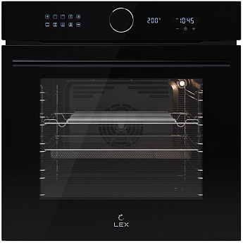 картинка Электрический духовой шкаф Lex EDM 1001 ONE BL черная 