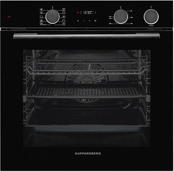 картинка Электрический духовой шкаф с функцией пара Kuppersberg KSO 610 B  картинка Электрический духовой шкаф с функцией пара Kuppersberg KSO 610 B