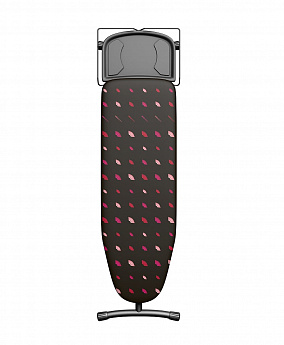 картинка Гладильная доска Laurastar Comfortboard Black Cover Lips  картинка Гладильная доска Laurastar Comfortboard Black Cover Lips
