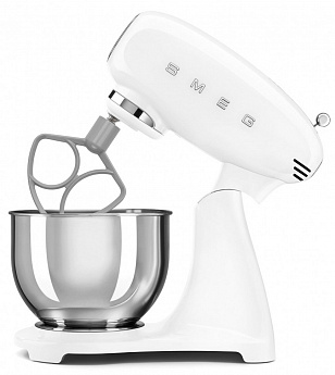 картинка Миксер планетарный Smeg SMF05WHEU белый 