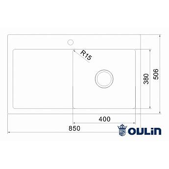 картинка Мойка для кухни Oulin OL-FTR102R  картинка Мойка для кухни Oulin OL-FTR102R