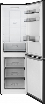 картинка Отдельностоящий холодильник Weissgauff WRK 185 Total NoFrost Inverter Black 