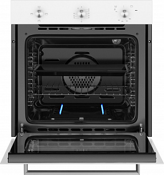 картинка Газовый духовой шкаф Weissgauff WGO 702 WHITE GLASS 
